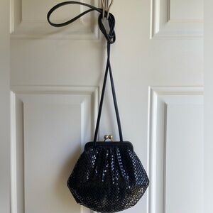 Vintage Whitting and Davis chain purse